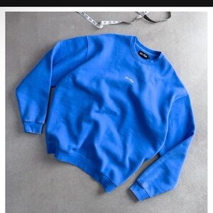 Kill Crew Oversized Lux “Simple” Crewneck Blue ( XL )